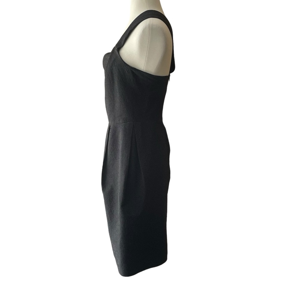 Amaya Arzuaga | Spanish Designer one shoulder black cocktail dress women XS EU38 - Picture 6 of 16